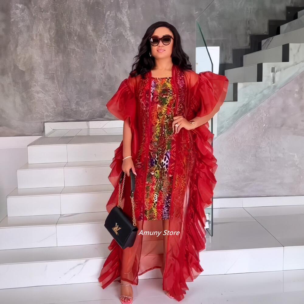 Summer Gauze Clothing - Neuankömmling afrikanische Kleider für Frau Mesh