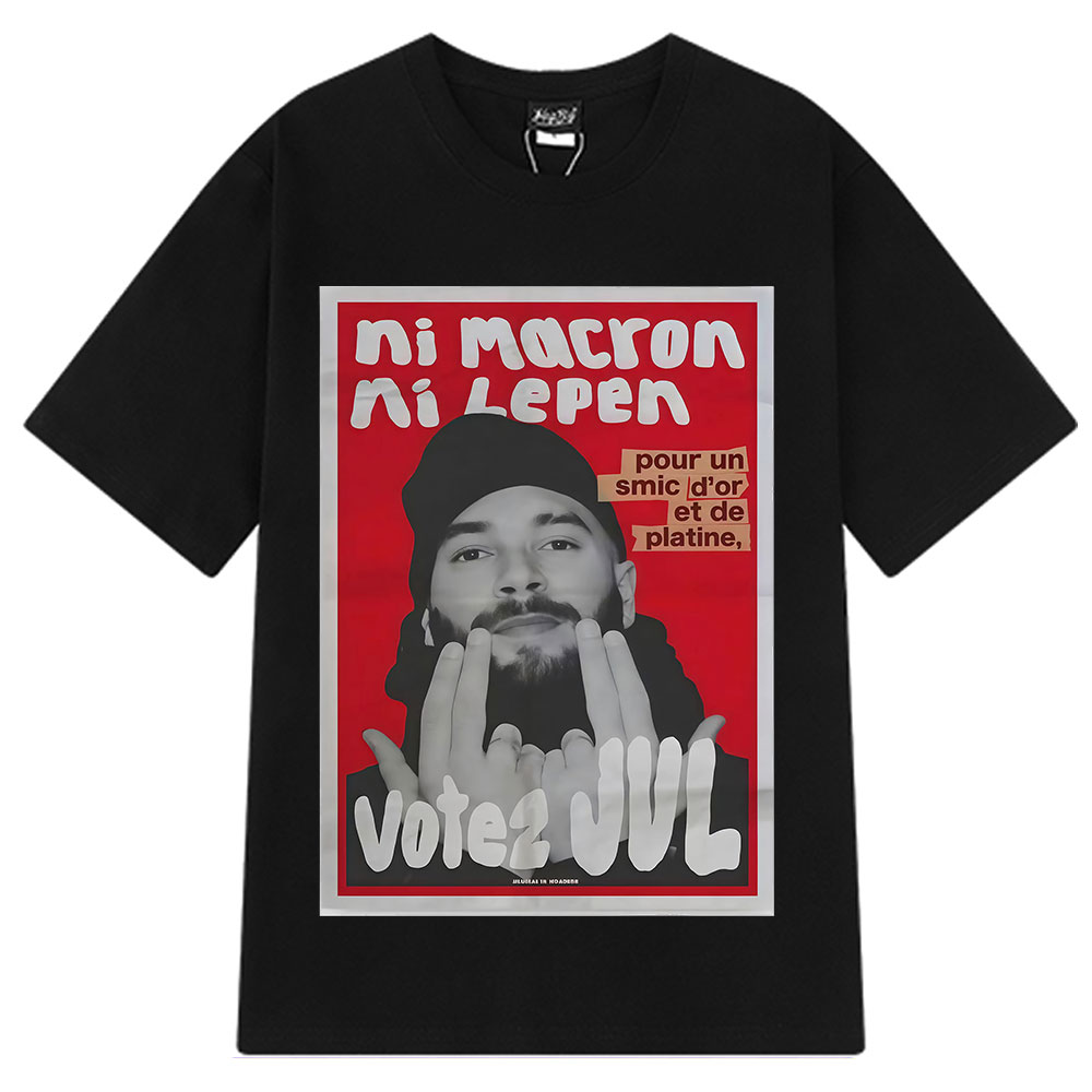 Summer Clothing In French - Französischer Rapper Vote JUL Mode-Grafik-T-Shirts für