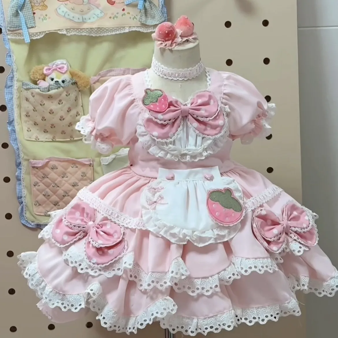 Summer Gauze Clothing - Baby Mädchen Sommer Glänzendes Rosa Süßes