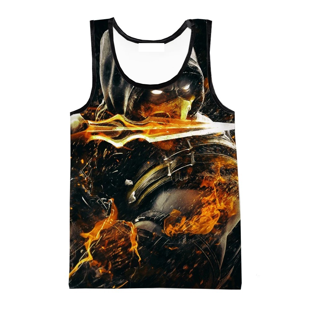 Summer Games Clothing - Mortal Kombat Spiel 3D Druck Tank