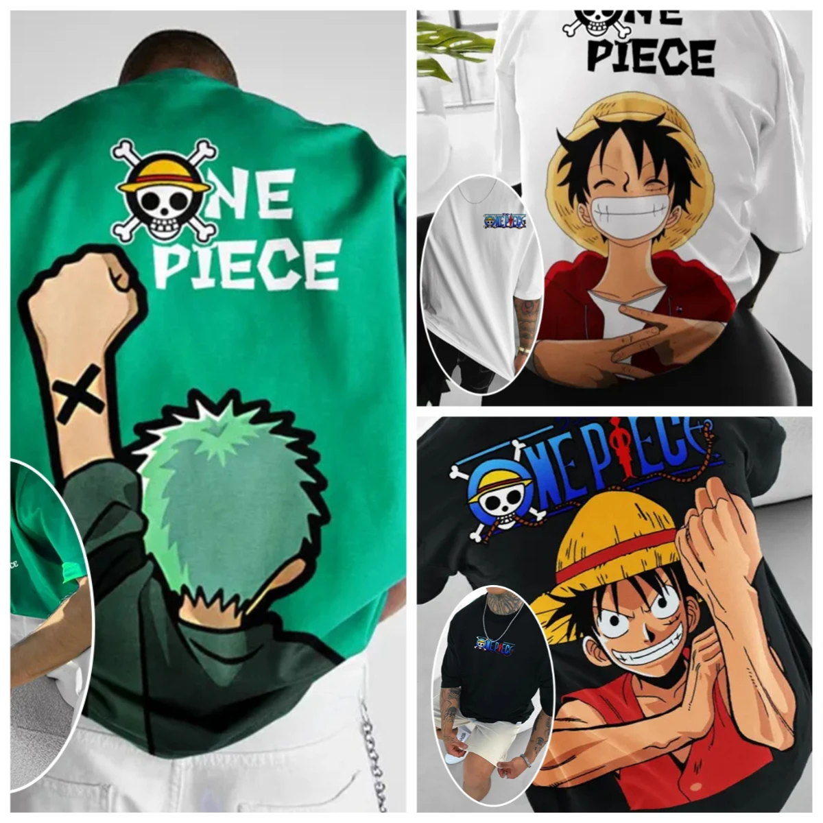 Summer Clothing Trends 2025 - ONE PIECE Ruffy Zoro 2025, Sommermode,