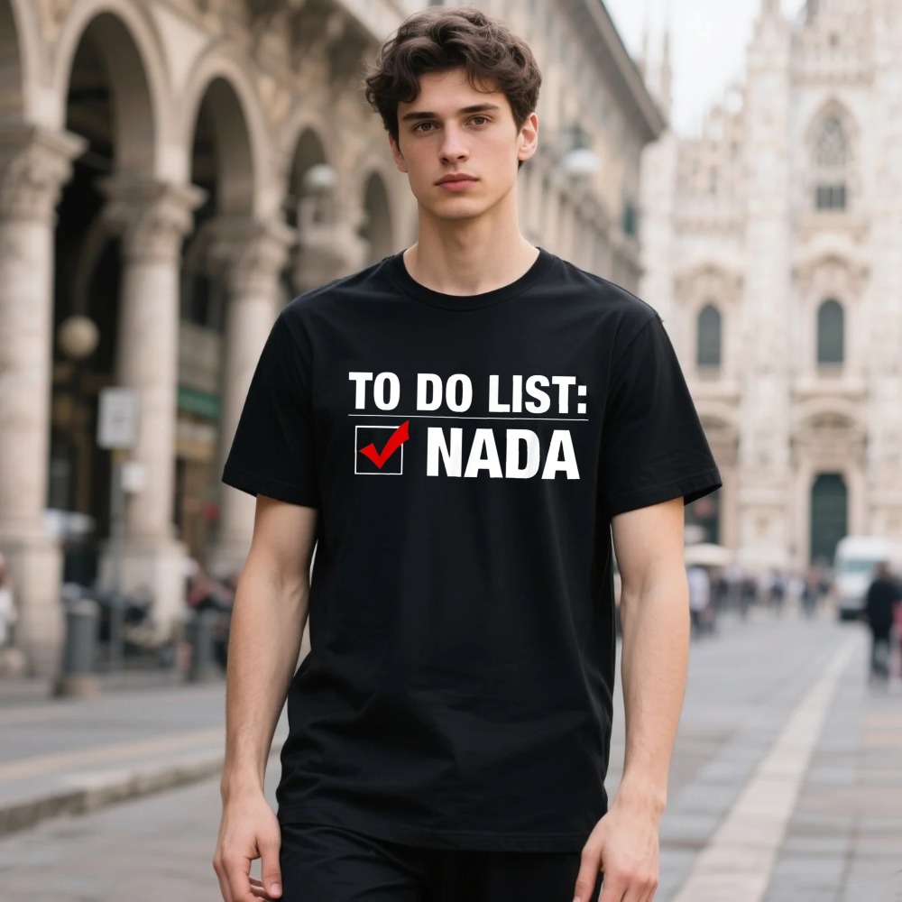 Summer Clothing List - TO DO LIST: NADA Fashion Slogan