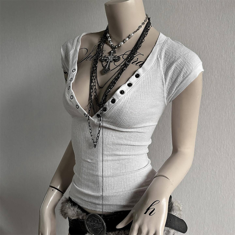 Summer Grunge Clothing - 2026 Sommer Damen Y2K Grunge Goth