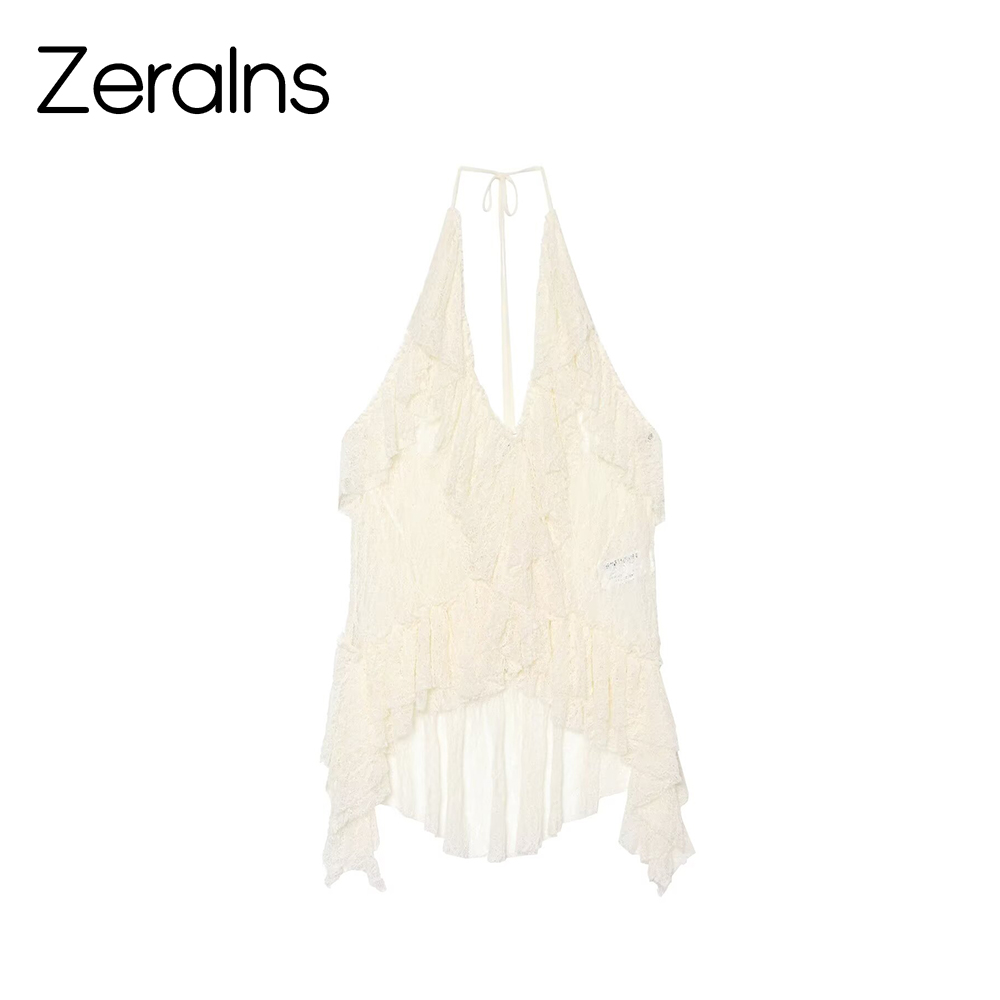 Summer Clothing Europe - ZERAINS Damen 2026 Neues Sommer-Outfit: Asymmetrisches