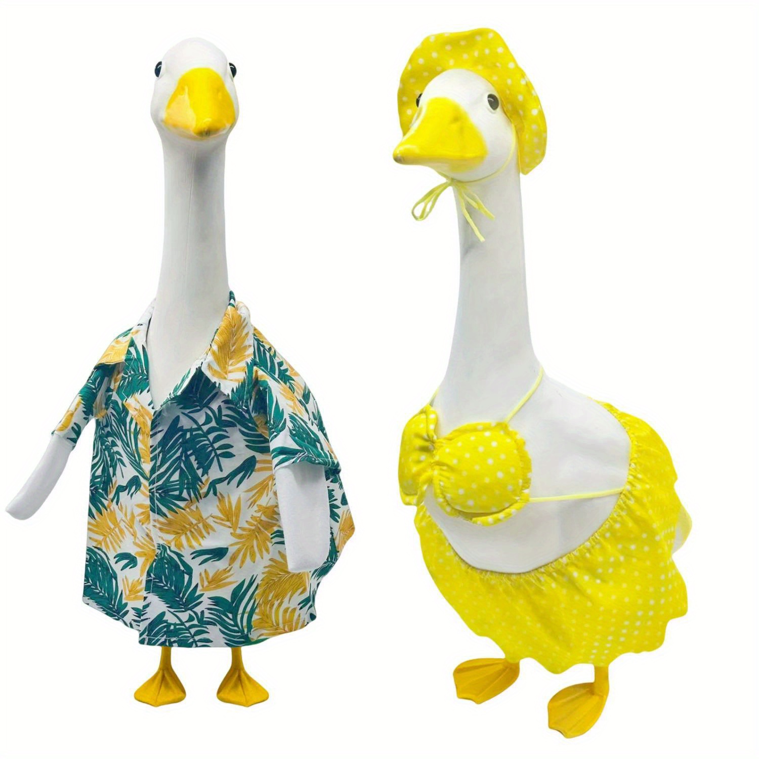Summer Alt Clothing - Gänse-Outfit, 53,2 cm, Hawaii-Bikini, Veranda-Kleidung, Rasen-Gans-Kostüm,