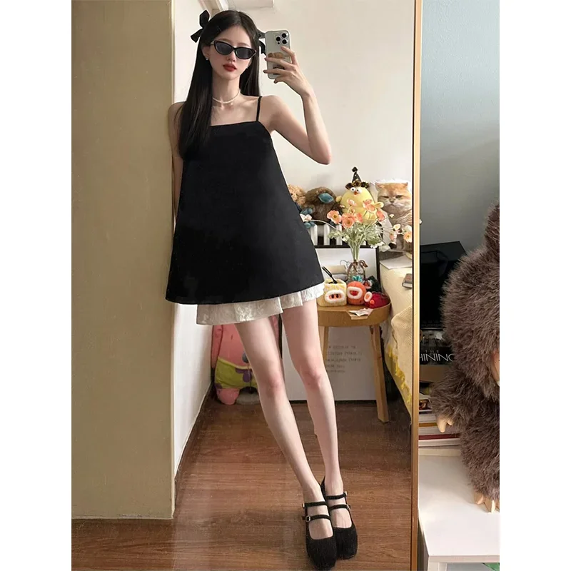 Summer Alt Clothing - Farbe Kontrast Chic Mädchen 2pc Sets