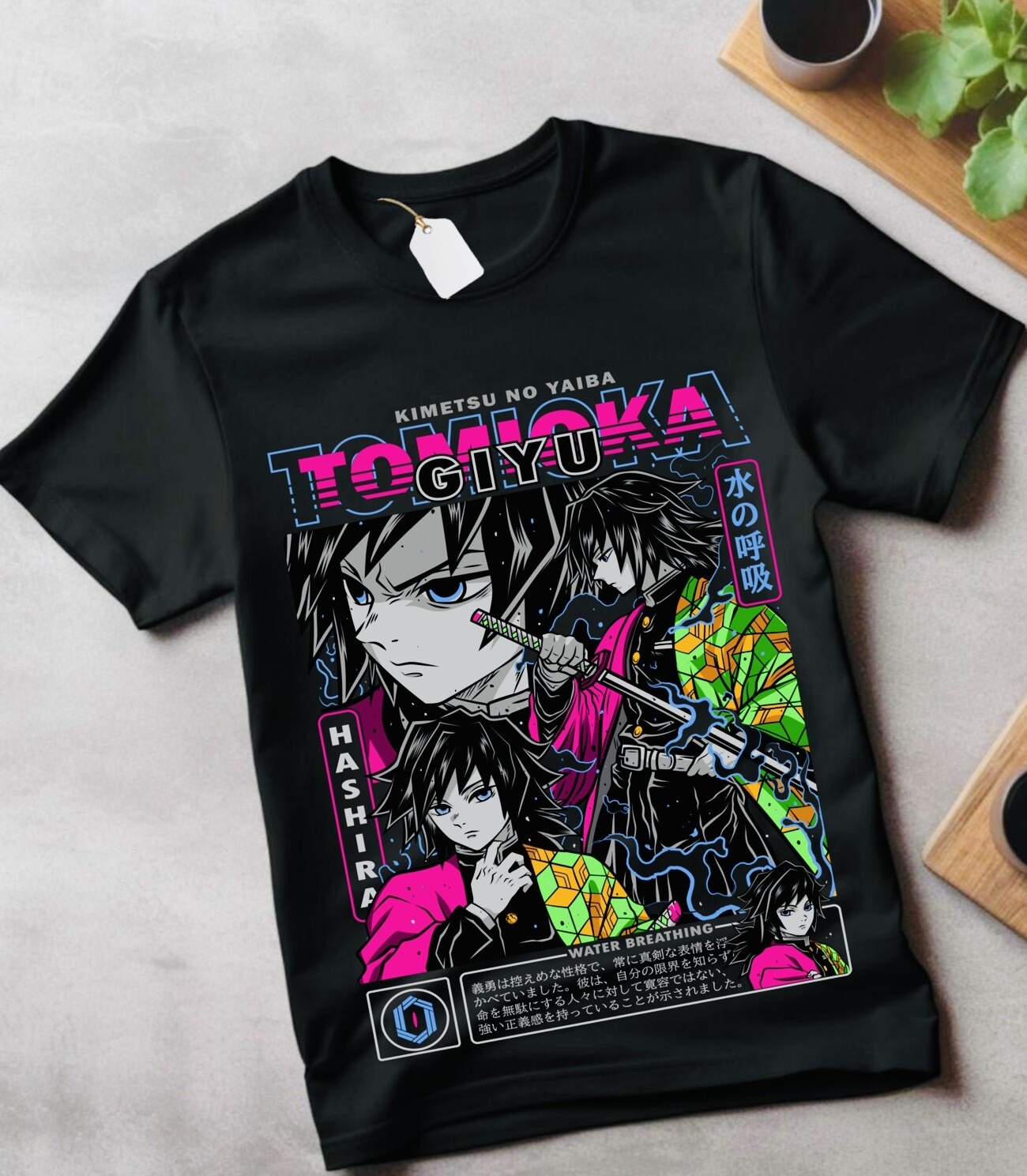 Summer Edit Clothing - 2026 Sommer Demon Slayer Anime Giyu