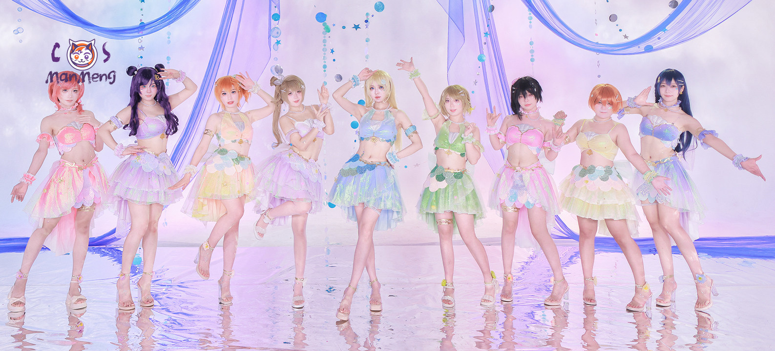 Summer Alt Clothing - Anime LoveLive! Hanayo Koizumi Meerjungfrau Cosplay