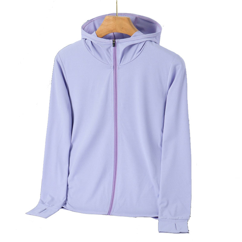 Summer Yoga Clothing - Sommer-Damenjacke Leichte Eisseide UV-Schutz Sonnenschutzkleidung mit