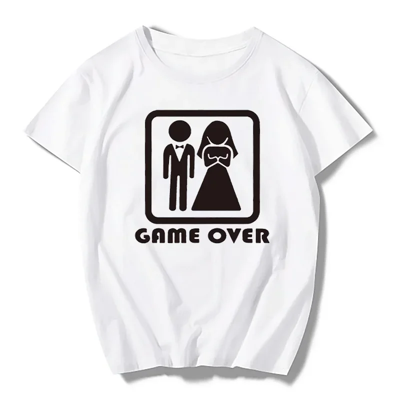 Summer Games Clothing - Game Over Bride Groom Single Party