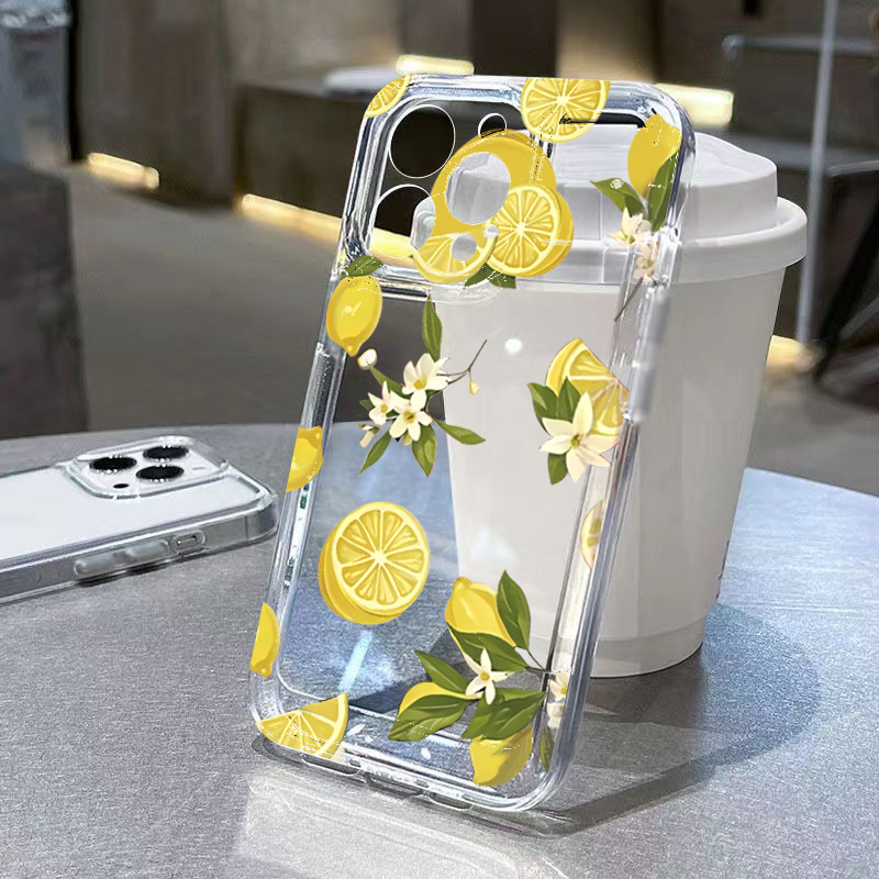 Summer Closet - Sommer Obst Zitrone Blume Klar Telefon