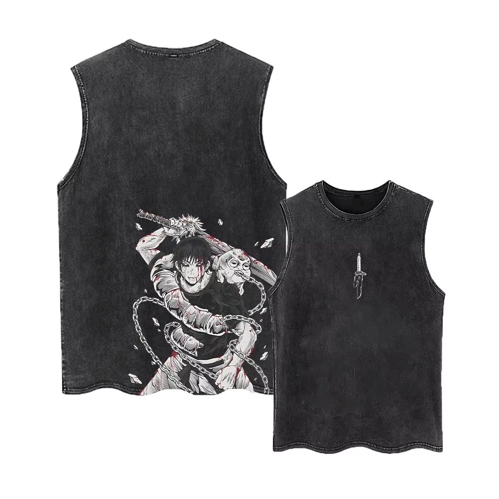 Summer Edit Clothing - 2026 Jujutsu Kaisen Sommer Gym Weste