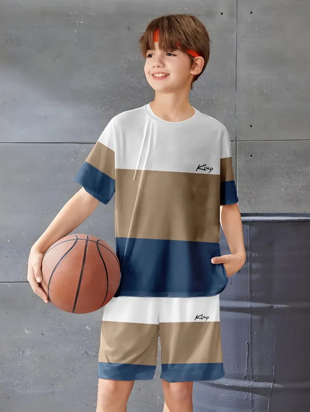 Jungen-Set, klassisches Druckm – Summer Clothing List Bewertung und Preis