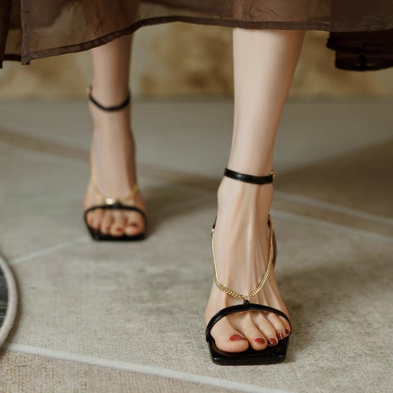Neue Sommer-Mode Eckige Zehenp – Summer Clothing Elegant Bewertung und Preis