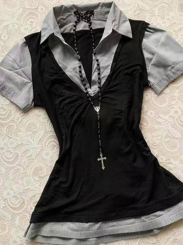Fairy Grunge Ästhetische T-Shi – Summer Grunge Clothing Bewertung und Preis