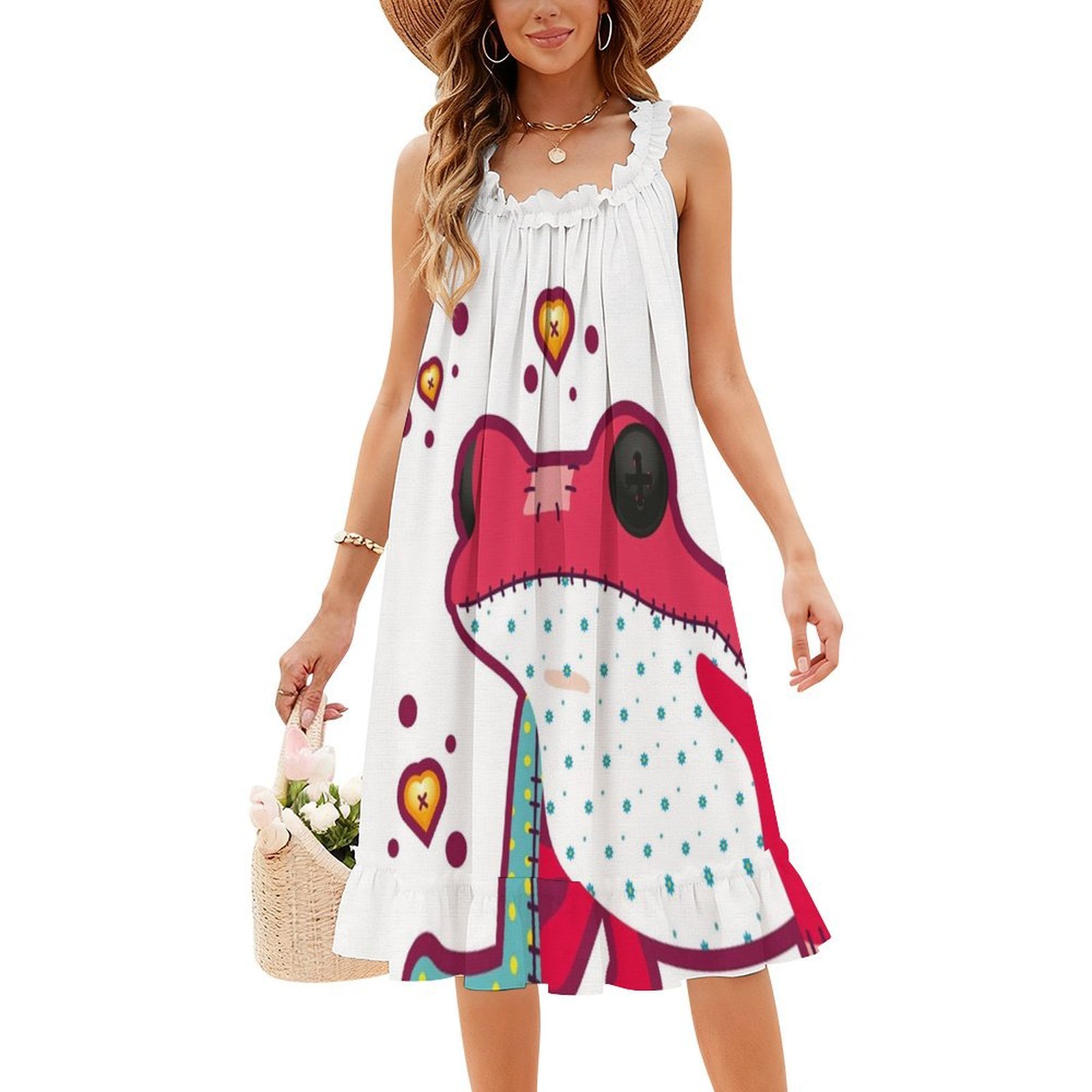 Ragdoll Frosch Bohemian Ärmell – Summer Clothing For A Beach Bewertung und Preis