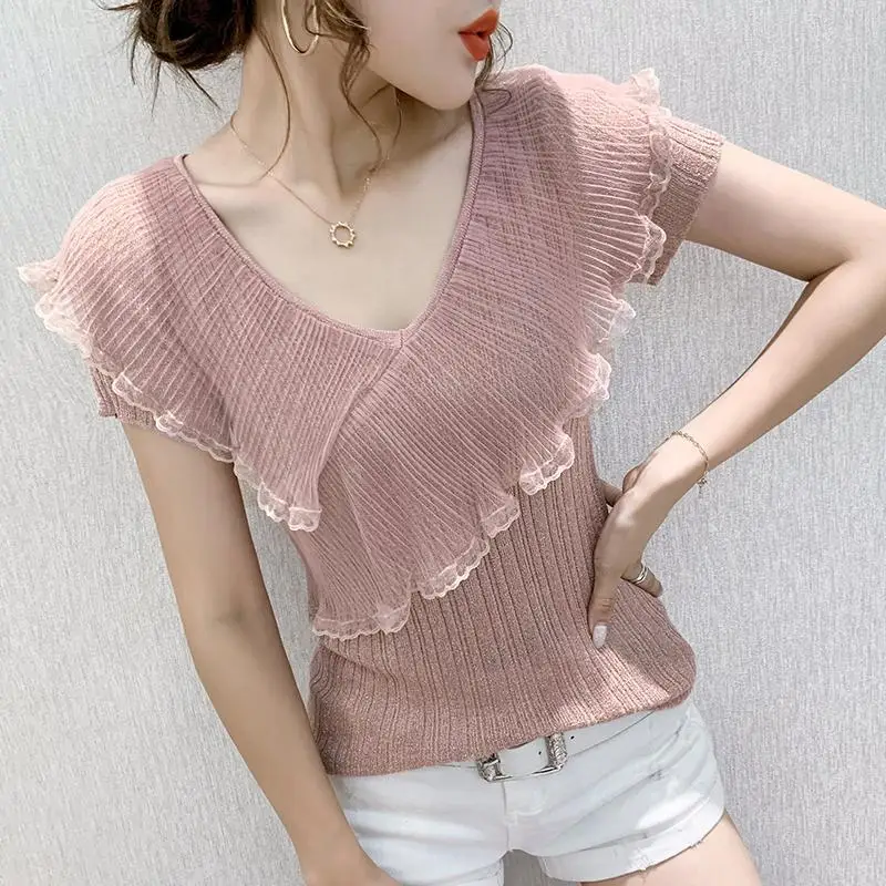 Elegante V-ausschnitt Verstärk – Summer Gauze Clothing Bewertung und Preis