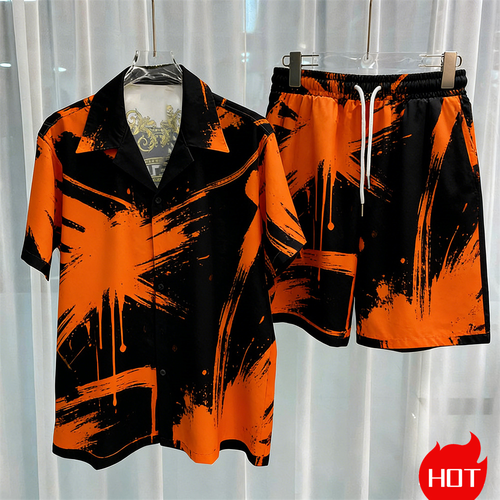 Digital bedrucktes Herren-Set, – Summer Clothing Trend Bewertung und Preis