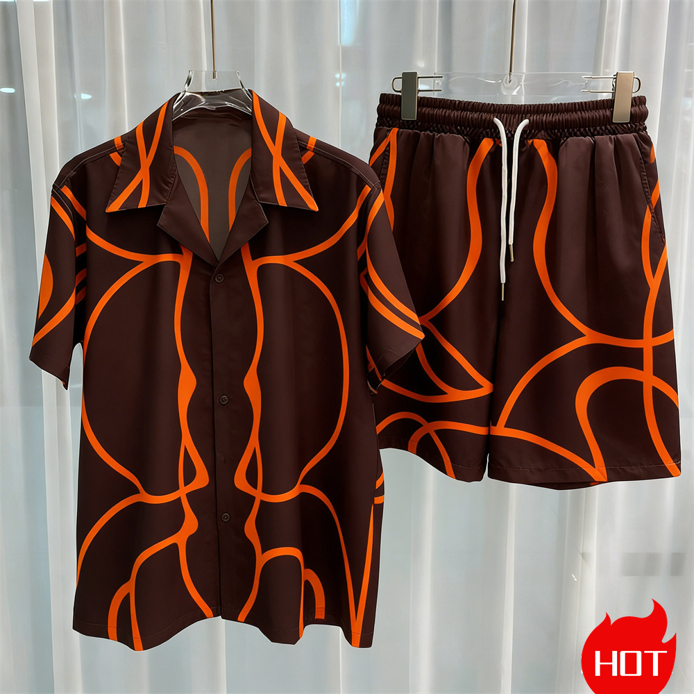 Digital bedrucktes Herren-Set, – Summer Clothing Trend Bewertung und Preis
