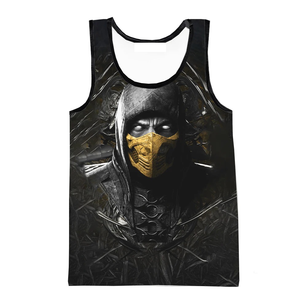 Mortal Kombat Spiel 3D Druck T – Summer Games Clothing Bewertung und Preis