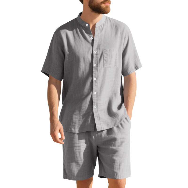 Sommer Herren Leinenanzug im L – Summer Clothing For A Beach Bewertung und Preis