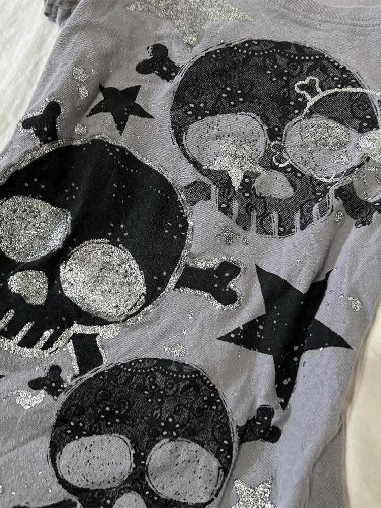 Retro-Vintage-T-Shirt mit Tote – Summer Goth Clothing Bewertung und Preis