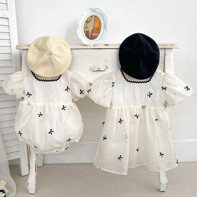 Kinder Schwestern Kleidung Som – Summer Gauze Clothing Bewertung und Preis