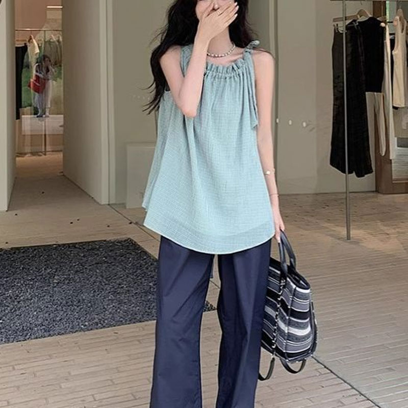 Französischer Stil Neckholder  – Summer Clothing In French Bewertung und Preis
