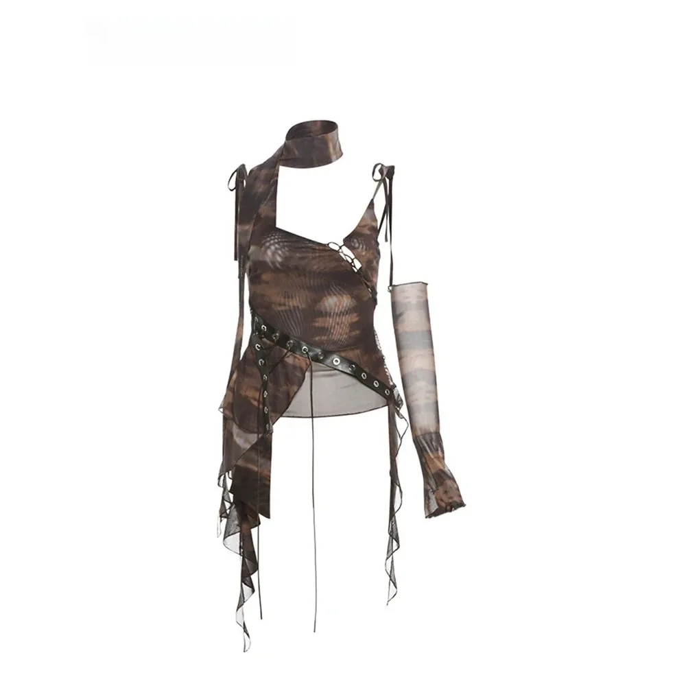 Grunge Crop Tops Harajuku Tank – Summer Grunge Clothing Bewertung und Preis