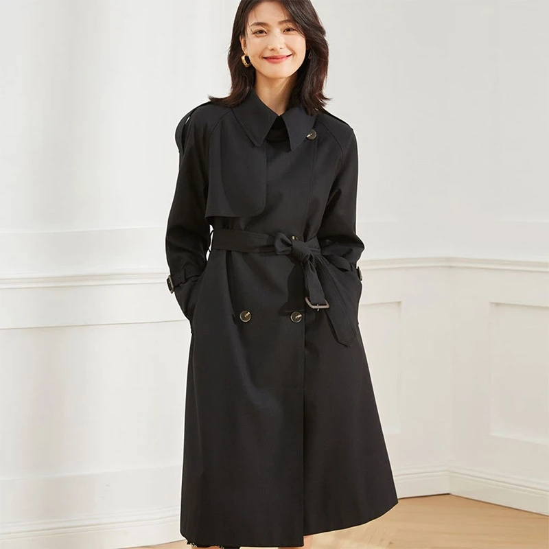 2025 Herbst-Damen-Trenchcoat-K – Summer Clothing Over 50 Bewertung und Preis