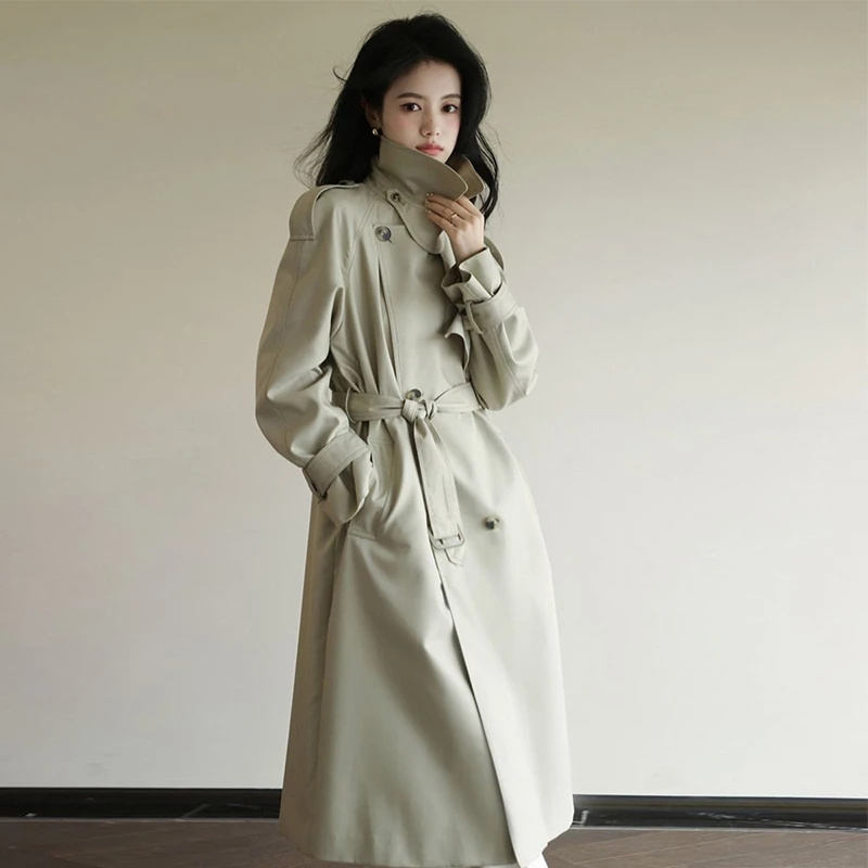 2025 Herbst-Damen-Trenchcoat-K – Summer Clothing Over 50 Bewertung und Preis