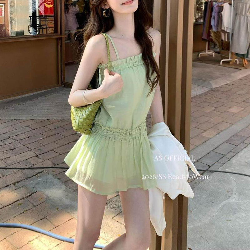 Stilvolle, geraffte Basic-Tank – Summer Clothing In French Bewertung und Preis