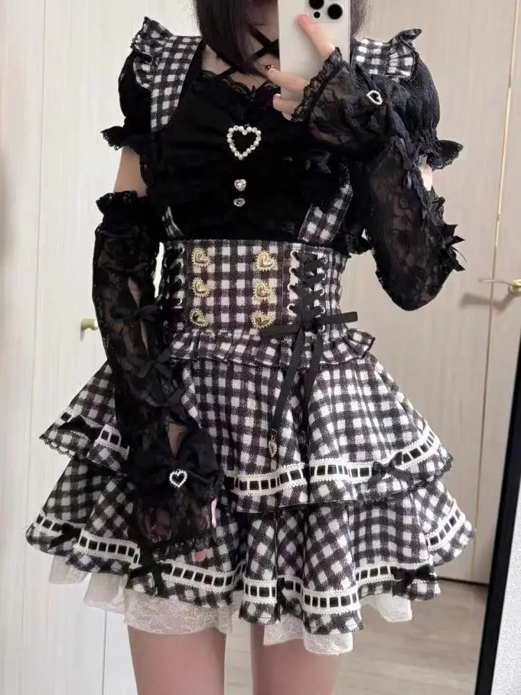 Sommer Japanische Gothic Y2k L – Summer Alt Clothing Bewertung und Preis