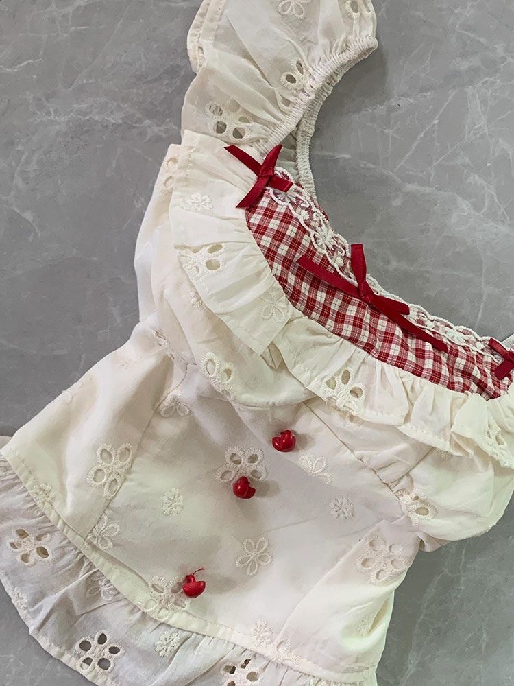 Sommer Süße Patchwork Zwei Stü – Summer Alt Clothing Bewertung und Preis
