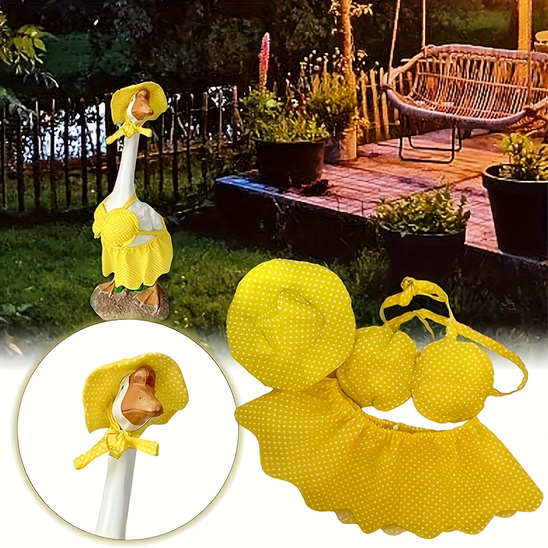 Gänse-Outfit, 53,2 cm, Hawaii- – Summer Alt Clothing Bewertung und Preis