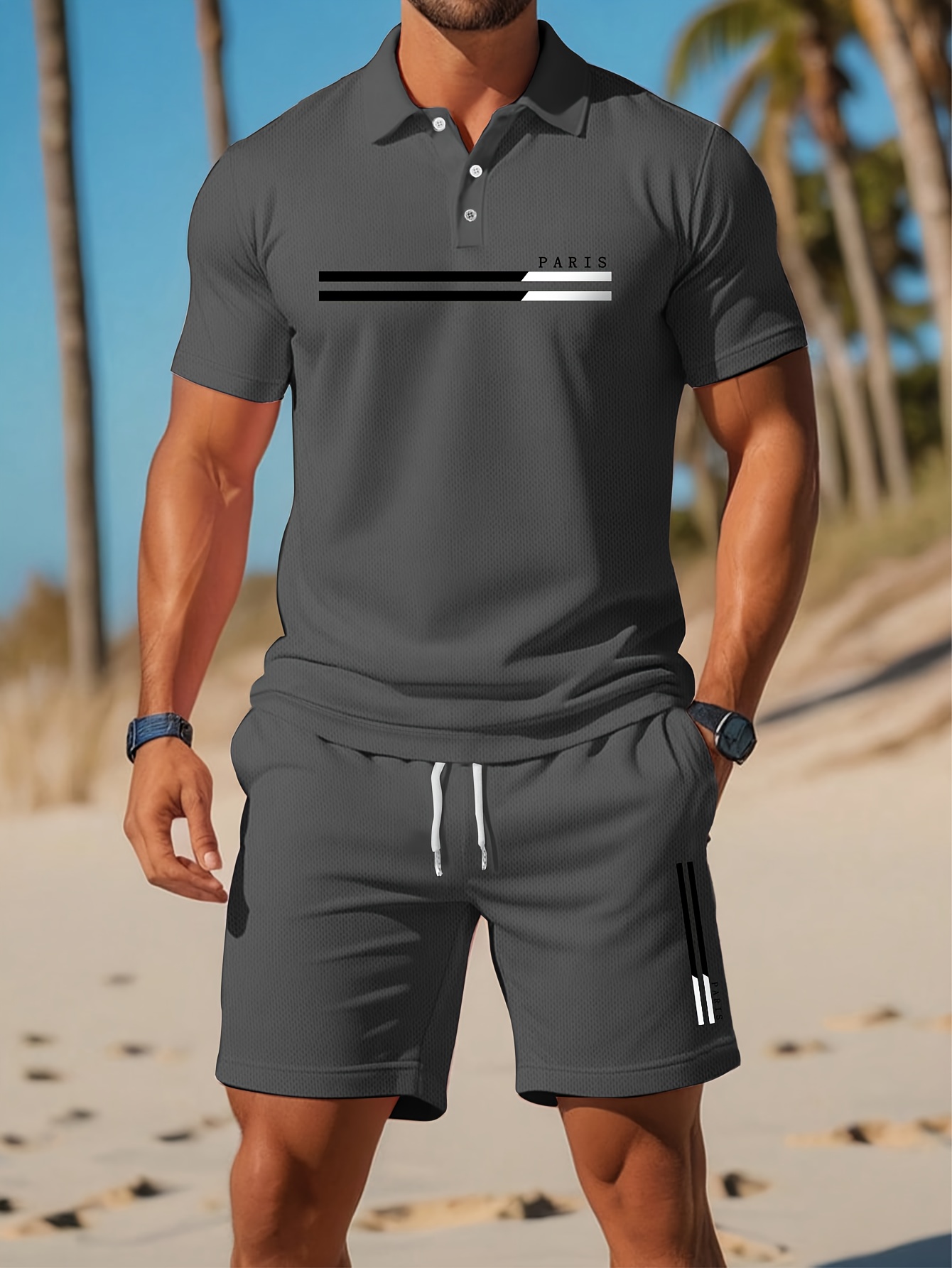 2026 Sommer Herren-Polo-Set -  – Summer Clothing Shops Bewertung und Preis