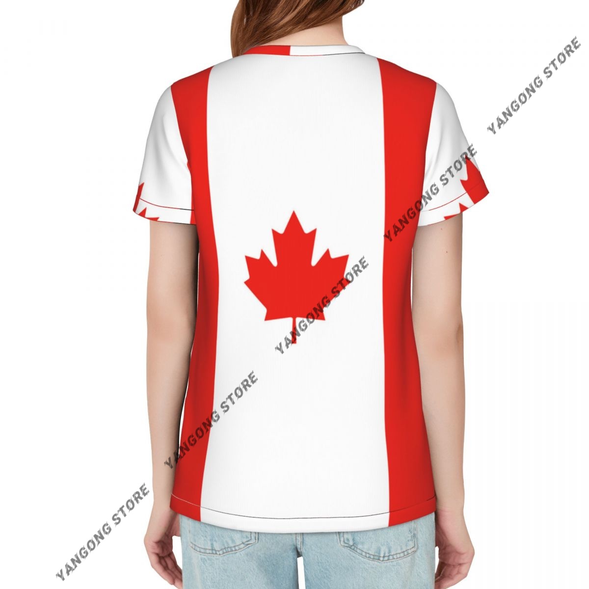 Damen T-Shirt Kanada Kanadisch – Summer Clothing Women Canada Bewertung und Preis