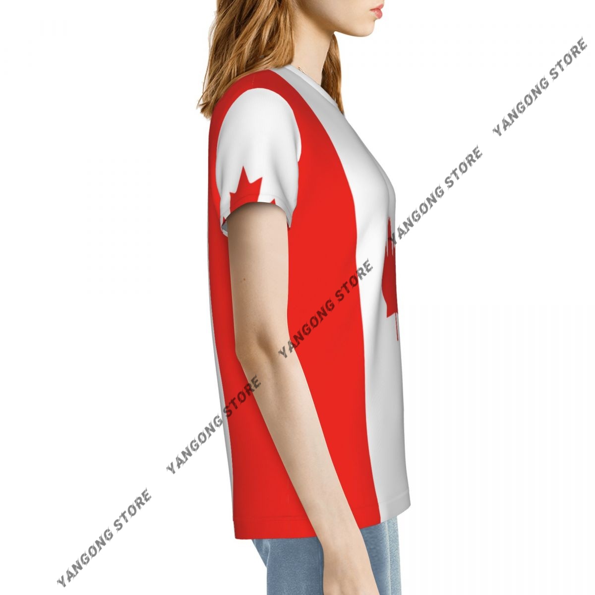 Damen T-Shirt Kanada Kanadisch – Summer Clothing Women Canada Bewertung und Preis