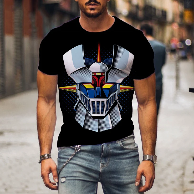 2026 Mazinger Z Anime Mecha 3D – Summer Clothing Over 50 Bewertung und Preis