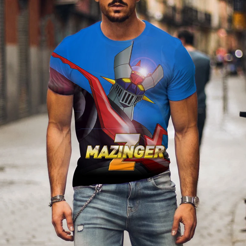 2026 Mazinger Z Anime Mecha 3D – Summer Clothing Over 50 Bewertung und Preis