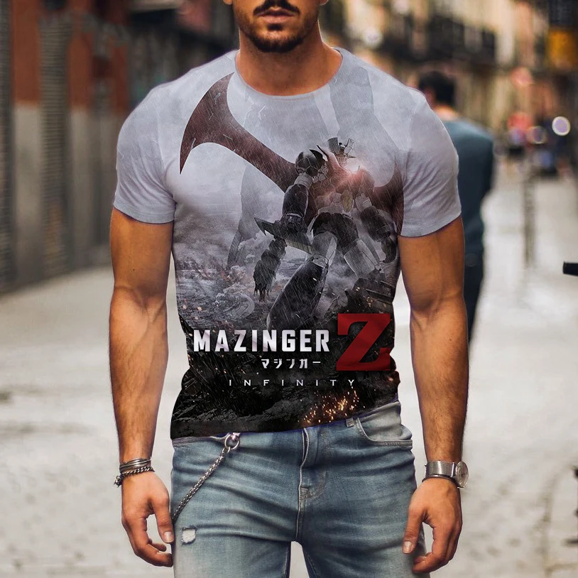 2026 Mazinger Z Anime Mecha 3D – Summer Clothing Over 50 Bewertung und Preis
