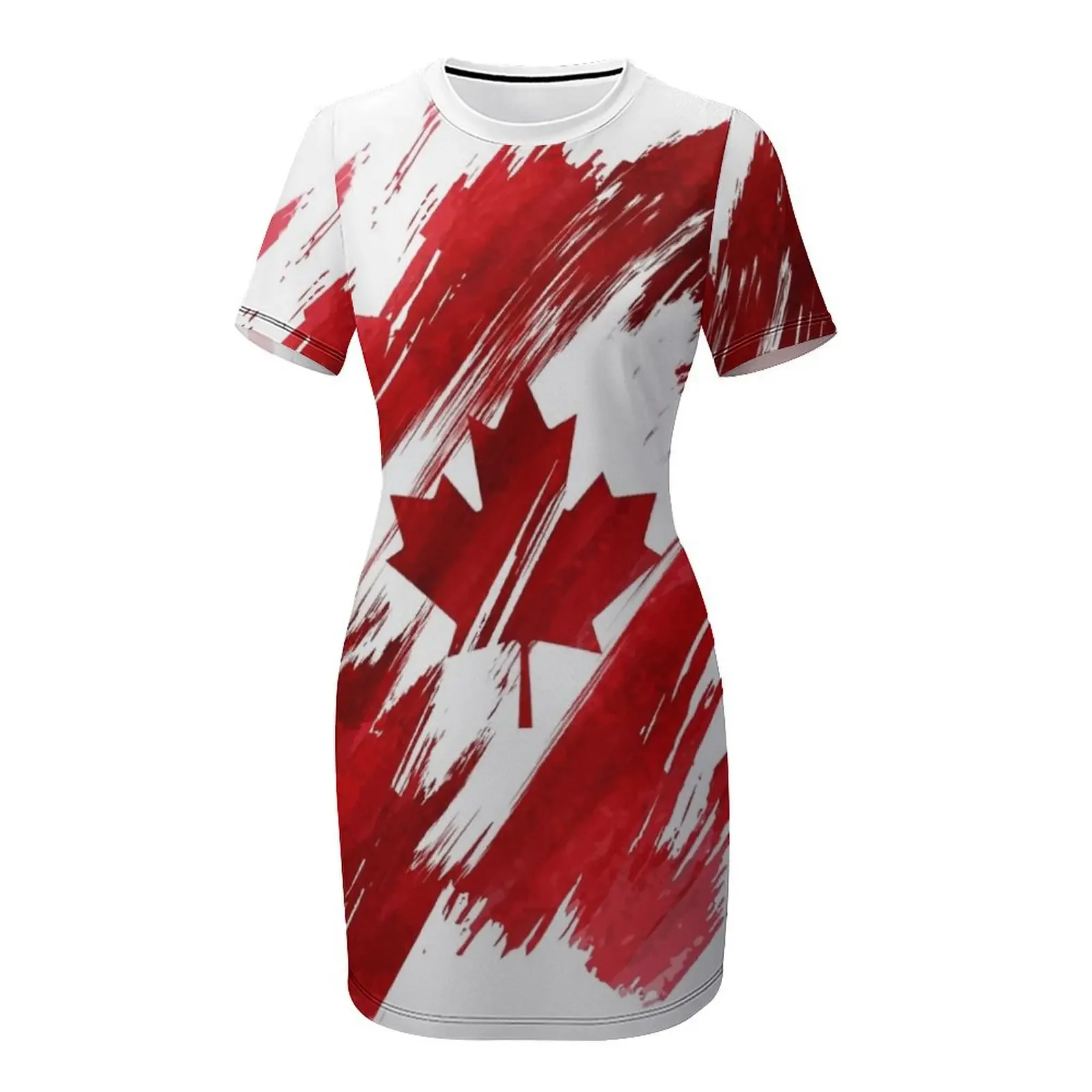 Kanadisches Kurzarm-Kleid Eleg – Summer Clothing Women Canada Bewertung und Preis