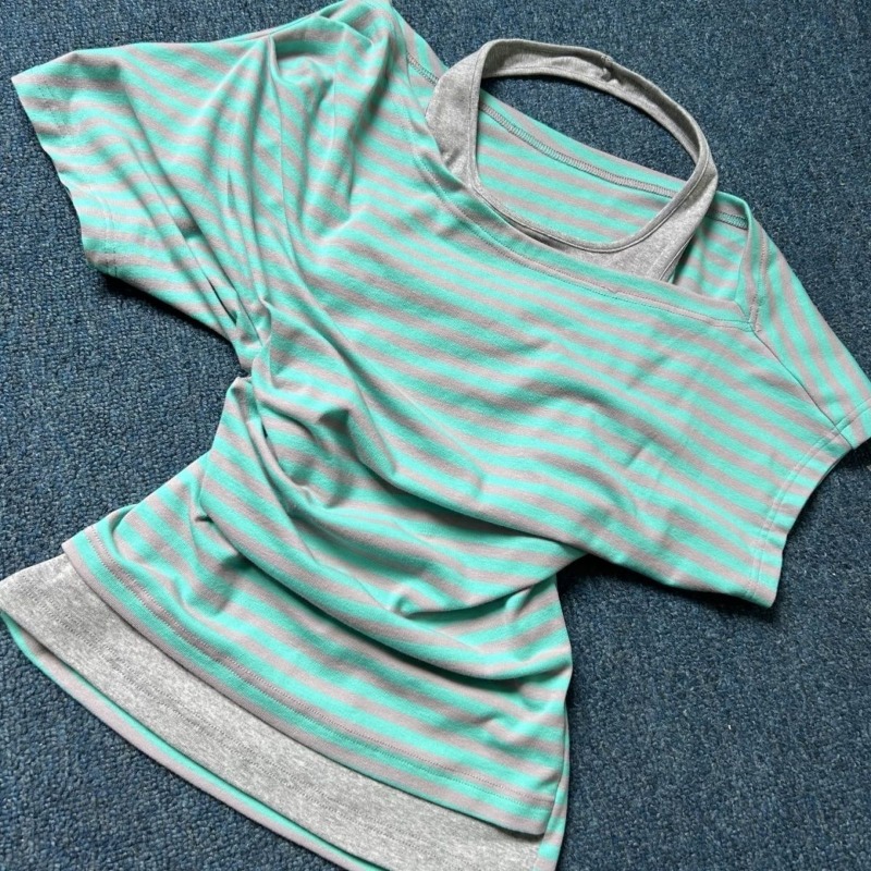Kimutomo Damen T-Shirts, gestr – Summer Grunge Clothing Bewertung und Preis