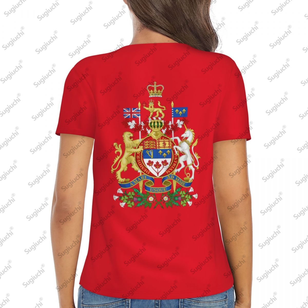 2025 Kanada Flagge Sexy Tiefem – Summer Clothing Women Canada Bewertung und Preis
