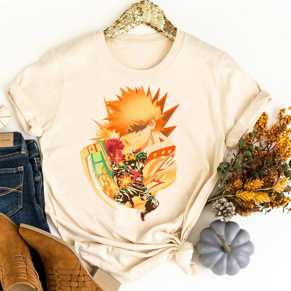 My Hero Academia T-Shirt für D – Summer Grunge Clothing Bewertung und Preis