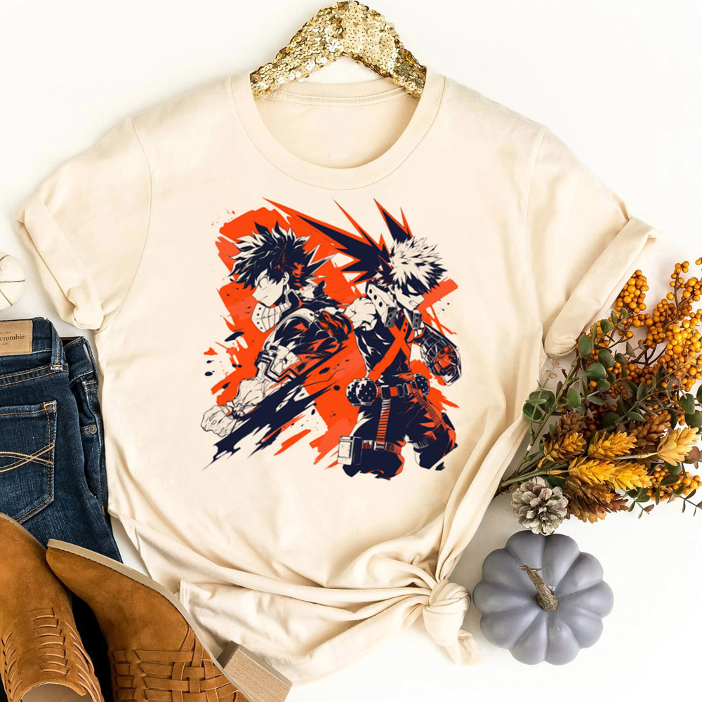My Hero Academia T-Shirt für D – Summer Grunge Clothing Bewertung und Preis