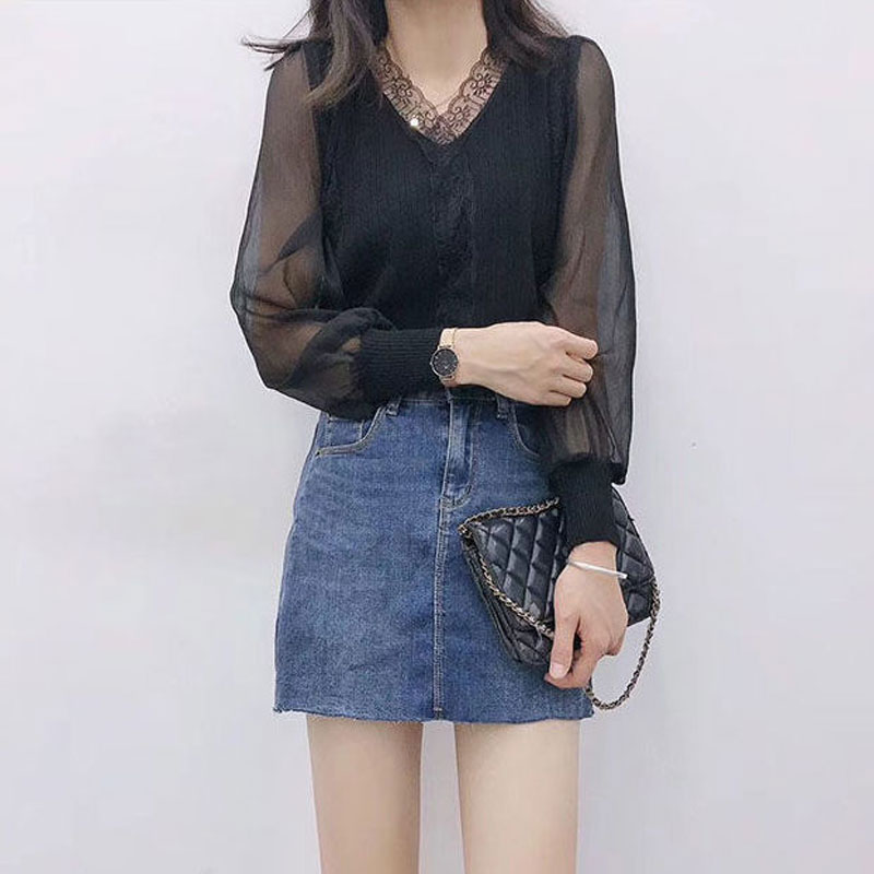 Elegante, sexy einfarbige Spit – Summer Gauze Clothing Bewertung und Preis