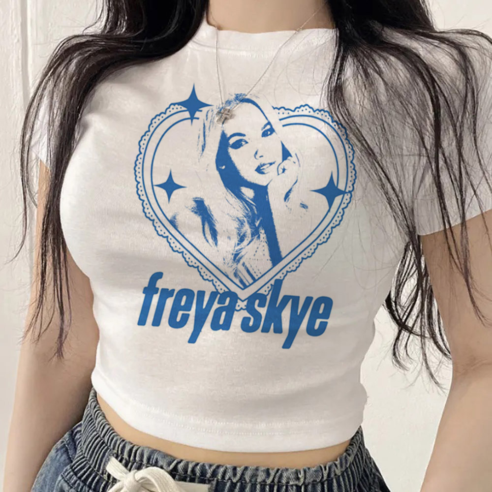 Freya Skye Crop-Top für Damen, – Summer Grunge Clothing Bewertung und Preis