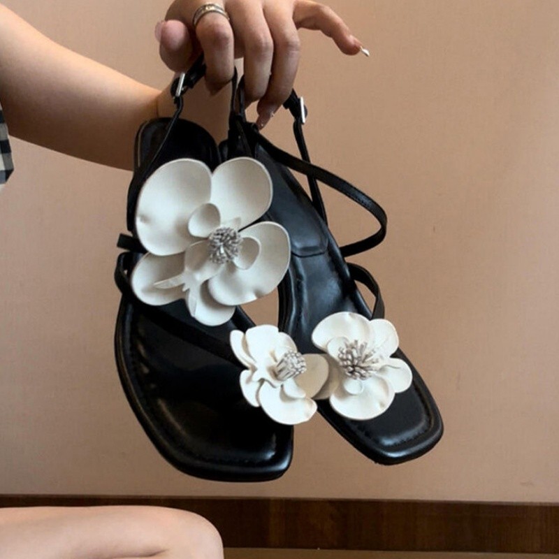 Wonen Blumen-Clip-Zehentrenner – Summer Clothing Elegant Bewertung und Preis