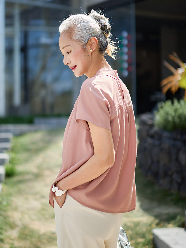 Muzhi Modisches, kurzärmliges, – Summer Clothing Over 50 Bewertung und Preis